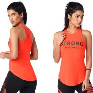 STRONG by Zumba Squat Sweat Sync Tight Tank Size S